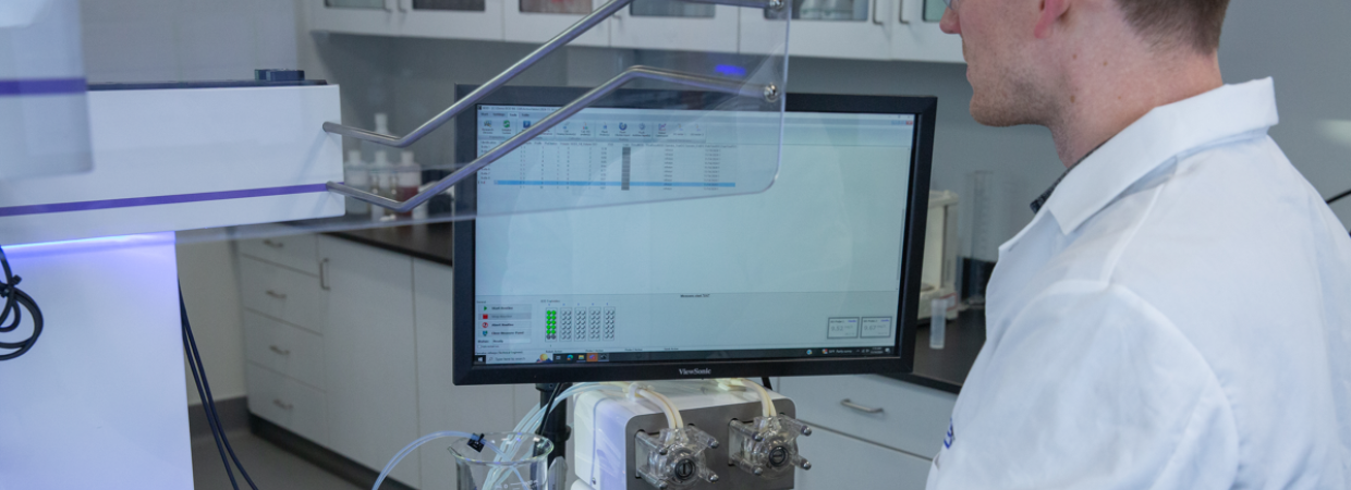 Worklist created in MiniLab Software