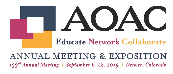 AOAC Annual Meeting 2019